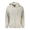 TOMMY HILFIGER FELPA CON ZIP UOMO GRIGIO
