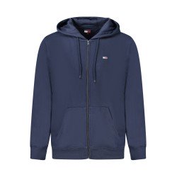 TOMMY HILFIGER FELPA CON ZIP UOMO BLU