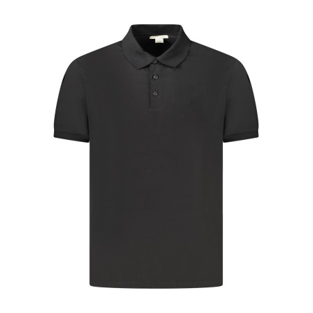 CALVIN KLEIN POLO MANICHE CORTE UOMO NERO