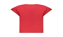 PEPE JEANS T-SHIRT MANICHE CORTE DONNA ROSSO