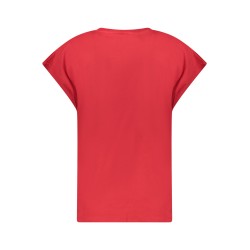 PEPE JEANS T-SHIRT MANICHE CORTE DONNA ROSSO