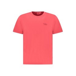 PEPE JEANS T-SHIRT MANICHE CORTE UOMO ROSSO