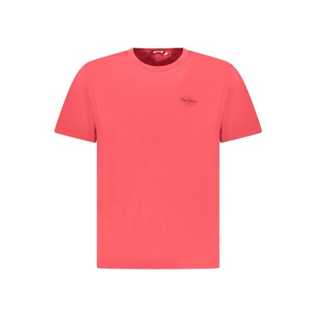 PEPE JEANS T-SHIRT MANICHE CORTE UOMO ROSSO
