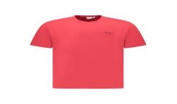 PEPE JEANS T-SHIRT MANICHE CORTE UOMO ROSSO