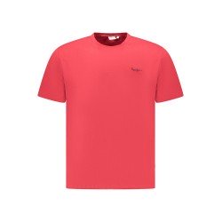 PEPE JEANS T-SHIRT MANICHE CORTE UOMO ROSSO
