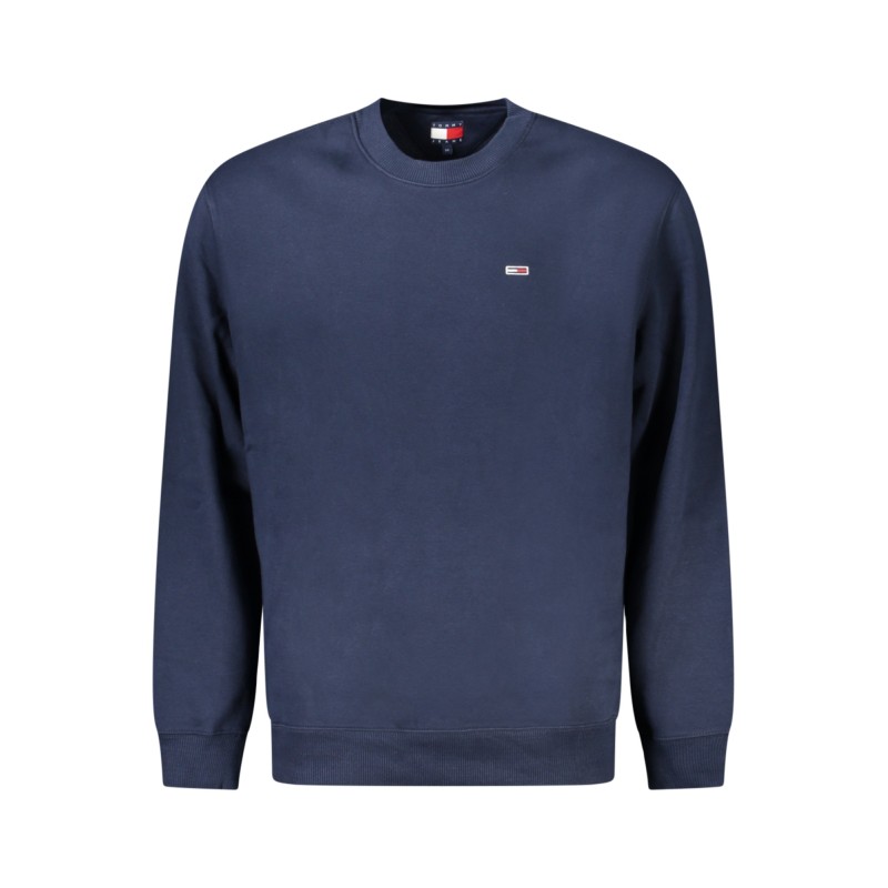TOMMY HILFIGER FELPA SENZA ZIP UOMO BLU TOMMY HILFIGER FELPA SENZA ZIP UOMO BLU