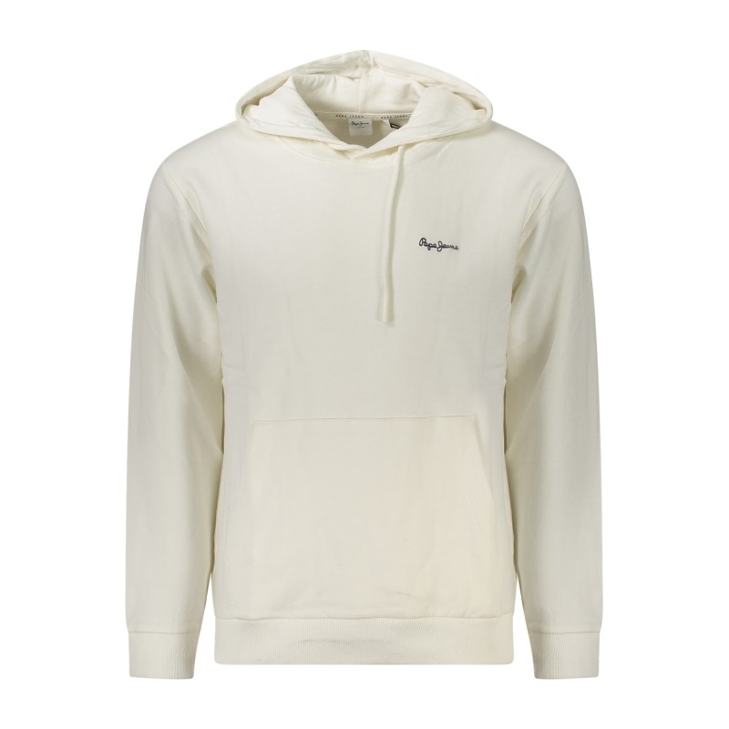 PEPE JEANS FELPA SENZA ZIP UOMO BIANCO PEPE JEANS FELPA SENZA ZIP UOMO BIANCO