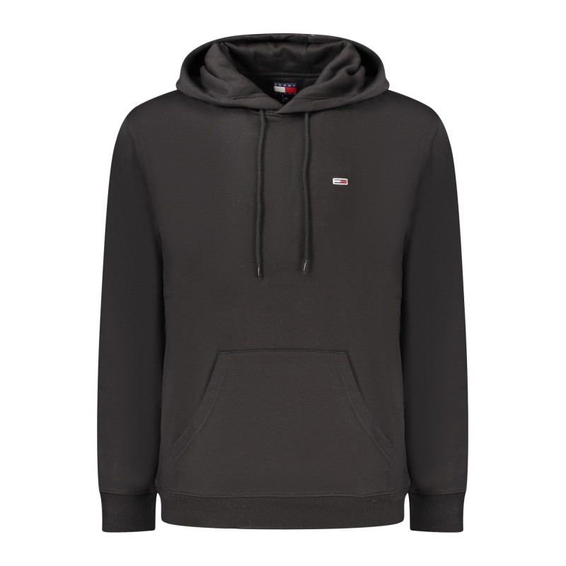 TOMMY HILFIGER FELPA SENZA ZIP UOMO NERO TOMMY HILFIGER FELPA SENZA ZIP UOMO NERO