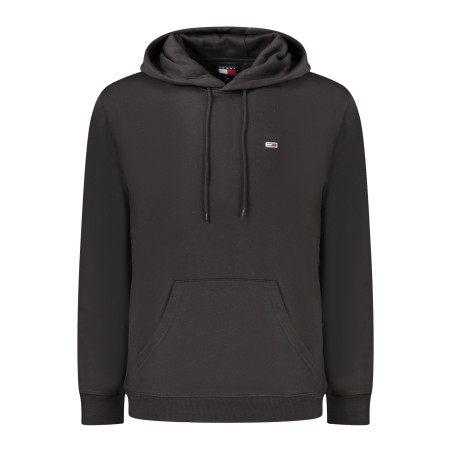 TOMMY HILFIGER FELPA SENZA ZIP UOMO NERO