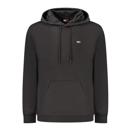 TOMMY HILFIGER FELPA SENZA ZIP UOMO NERO