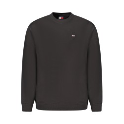TOMMY HILFIGER FELPA SENZA ZIP UOMO NERO