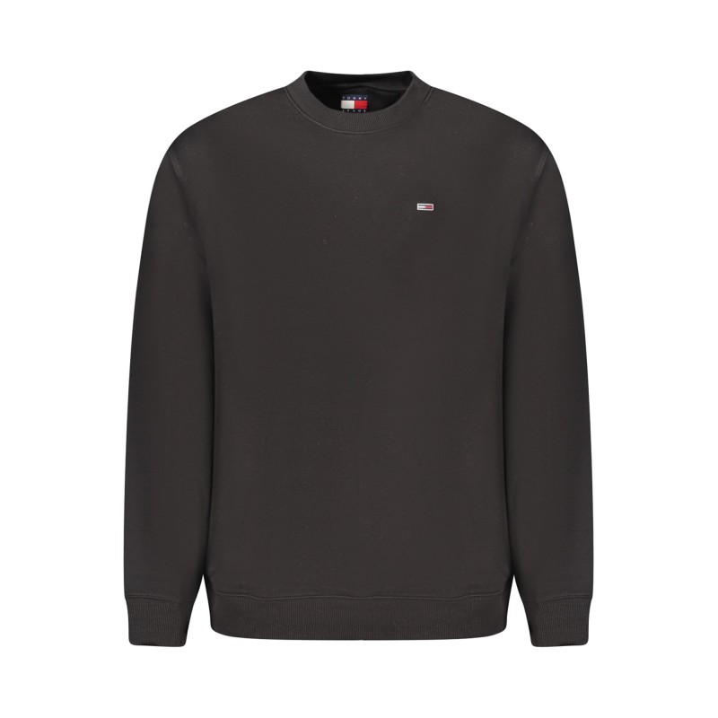 TOMMY HILFIGER FELPA SENZA ZIP UOMO NERO TOMMY HILFIGER FELPA SENZA ZIP UOMO NERO