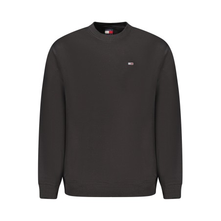 TOMMY HILFIGER FELPA SENZA ZIP UOMO NERO