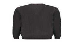 TOMMY HILFIGER FELPA SENZA ZIP UOMO NERO