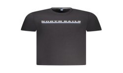 NORTH SAILS T-SHIRT MANICHE CORTE UOMO NERO