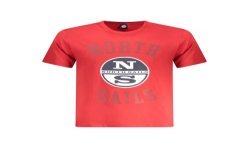 NORTH SAILS T-SHIRT MANICHE CORTE UOMO ROSSO