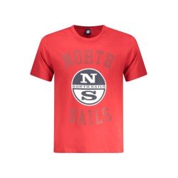 NORTH SAILS T-SHIRT MANICHE CORTE UOMO ROSSO