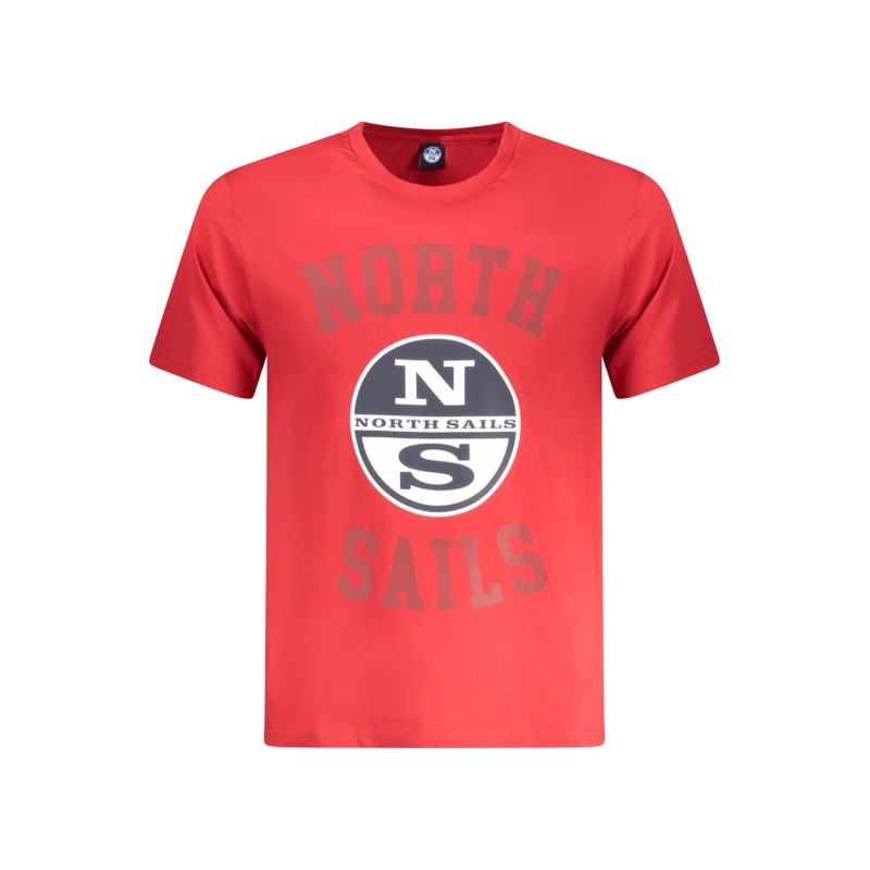 NORTH SAILS T-SHIRT MANICHE CORTE UOMO ROSSO NORTH SAILS T-SHIRT MANICHE CORTE UOMO ROSSO