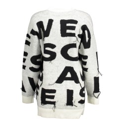 DESIGUAL CARDIGAN DONNA BIANCO