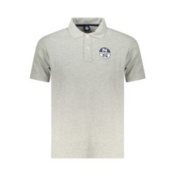 NORTH SAILS POLO MANICHE CORTE UOMO GRIGIO