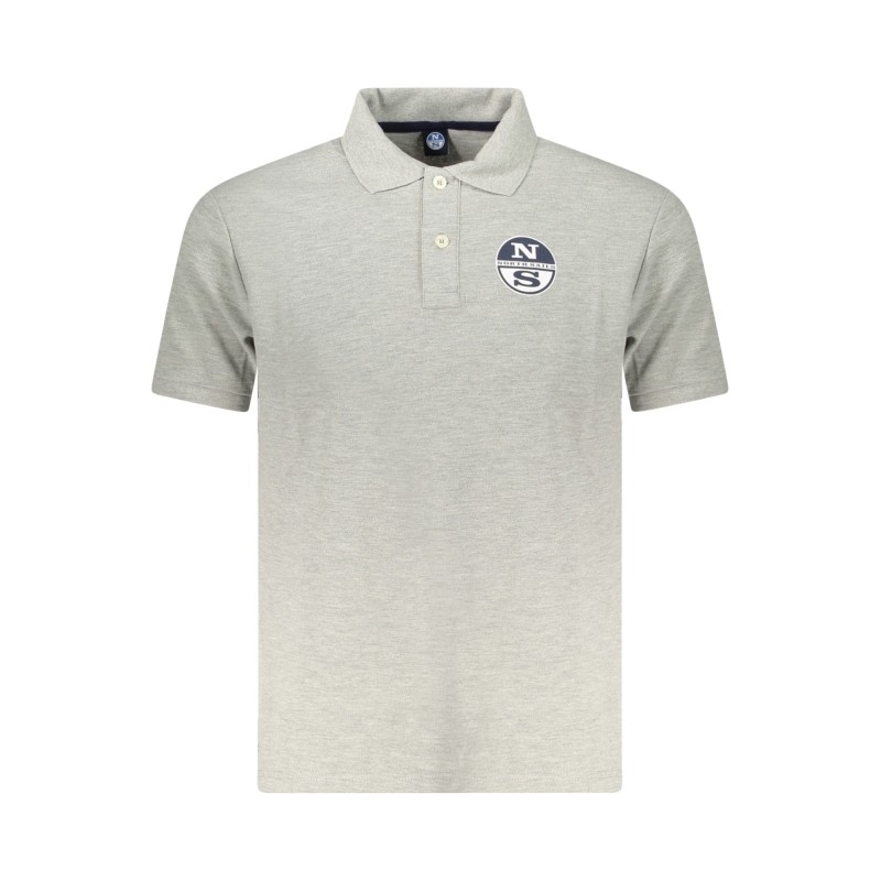 NORTH SAILS POLO MANICHE CORTE UOMO GRIGIO NORTH SAILS POLO MANICHE CORTE UOMO GRIGIO