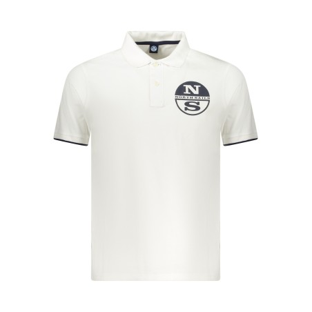 NORTH SAILS POLO MANICHE CORTE UOMO BIANCO