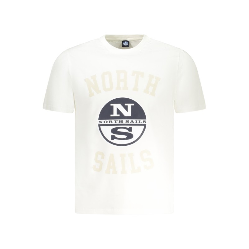 NORTH SAILS T-SHIRT MANICHE CORTE UOMO BIANCO