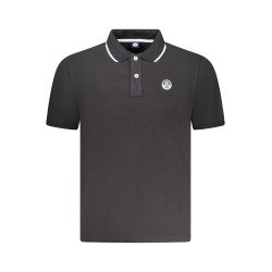 NORTH SAILS POLO MANICHE CORTE UOMO NERO