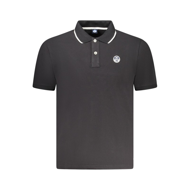 NORTH SAILS POLO MANICHE CORTE UOMO NERO NORTH SAILS POLO MANICHE CORTE UOMO NERO