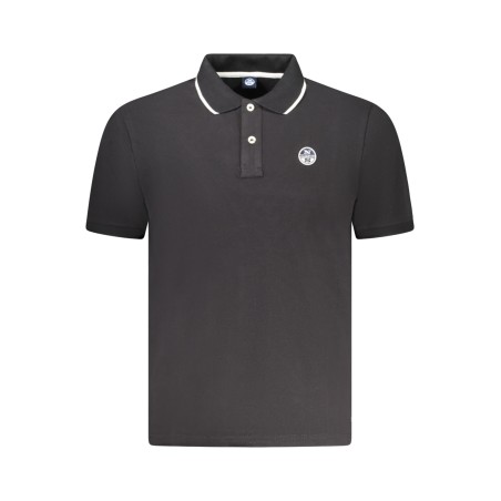 NORTH SAILS POLO MANICHE CORTE UOMO NERO