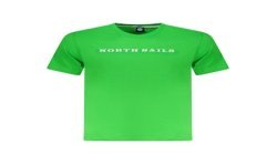 NORTH SAILS T-SHIRT MANICHE CORTE UOMO VERDE