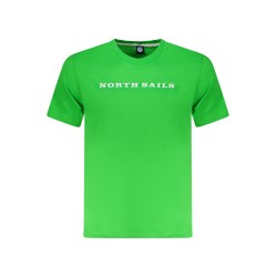 NORTH SAILS T-SHIRT MANICHE CORTE UOMO VERDE