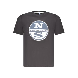 NORTH SAILS T-SHIRT MANICHE CORTE UOMO NERO