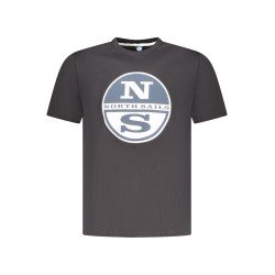 NORTH SAILS T-SHIRT MANICHE CORTE UOMO NERO