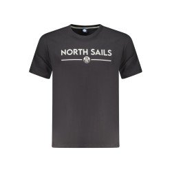 NORTH SAILS T-SHIRT MANICHE CORTE UOMO NERO