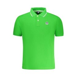 NORTH SAILS POLO MANICHE CORTE UOMO VERDE
