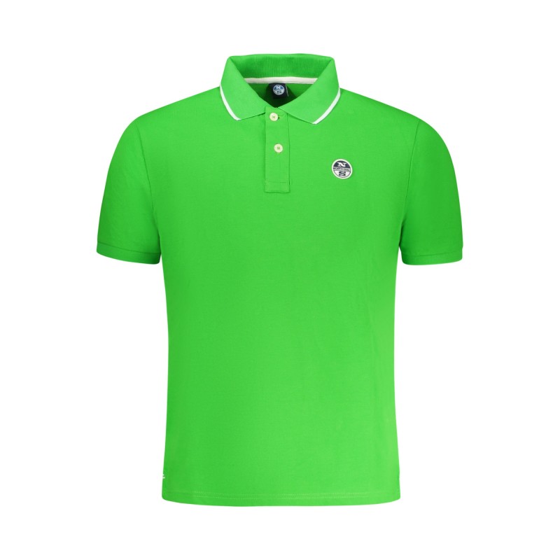 NORTH SAILS POLO MANICHE CORTE UOMO VERDE NORTH SAILS POLO MANICHE CORTE UOMO VERDE
