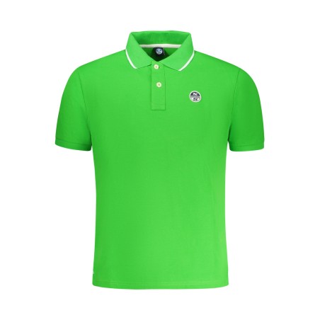 NORTH SAILS POLO MANICHE CORTE UOMO VERDE
