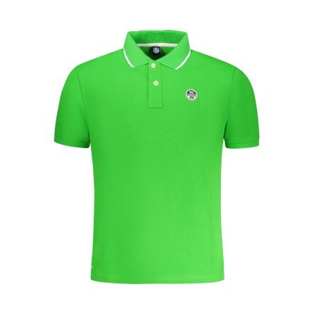 NORTH SAILS POLO MANICHE CORTE UOMO VERDE