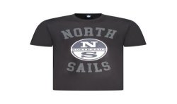 NORTH SAILS T-SHIRT MANICHE CORTE UOMO NERO