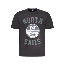 NORTH SAILS T-SHIRT MANICHE CORTE UOMO NERO