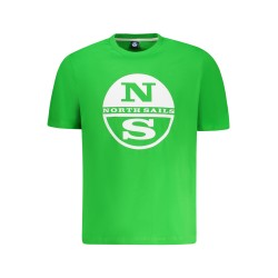 NORTH SAILS T-SHIRT MANICHE CORTE UOMO VERDE