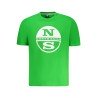NORTH SAILS T-SHIRT MANICHE CORTE UOMO VERDE