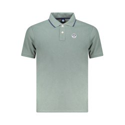 NORTH SAILS POLO MANICHE CORTE UOMO VERDE