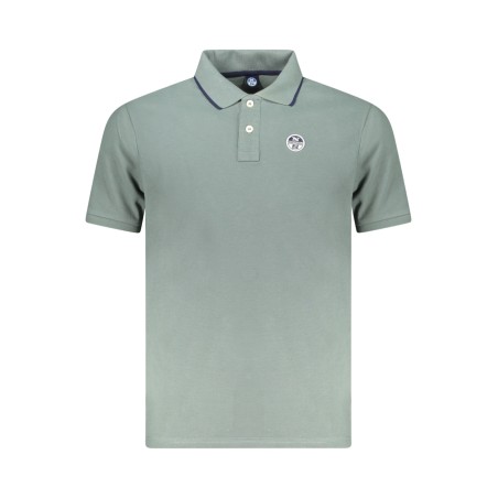 NORTH SAILS POLO MANICHE CORTE UOMO VERDE