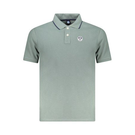 NORTH SAILS POLO MANICHE CORTE UOMO VERDE
