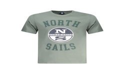 NORTH SAILS T-SHIRT MANICHE CORTE UOMO VERDE