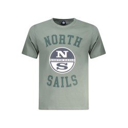 NORTH SAILS T-SHIRT MANICHE CORTE UOMO VERDE