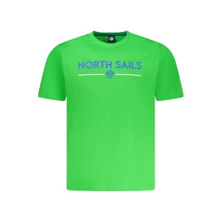 NORTH SAILS T-SHIRT MANICHE CORTE UOMO VERDE