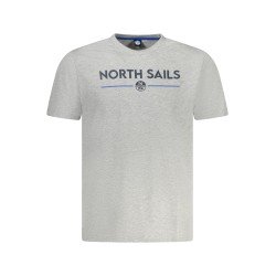 NORTH SAILS T-SHIRT MANICHE CORTE UOMO GRIGIO